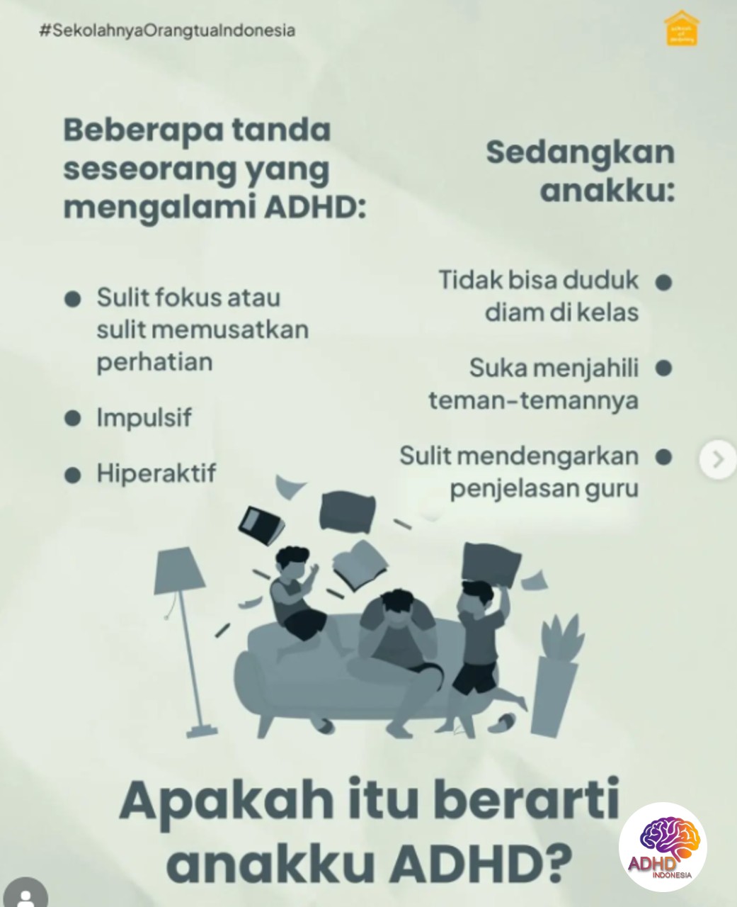 Ciri dan Gejala ADHD pada Anak Usia Dini di Kabupaten Morowali Utara